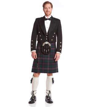 National Tartan Prince Charlie Kilt Outfit
